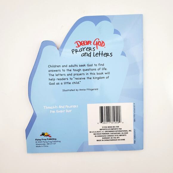 Dear God Prayers and Letters Thats it for Tonight Childrens Book Created by Amie - Picture 2 of 5